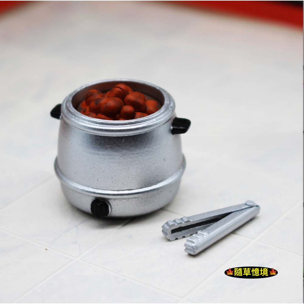 （全套）迷你仿真 茶葉蛋 雞蛋 蛋鍋 煲湯鍋 超商 便利商店 場景 娃娃屋 袖珍 食玩 微縮 微景觀 模型-細節圖5