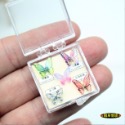 迷你仿真 蝴蝶標本 蝴蝶 鳳蝶 標本盒 昆蟲 捕捉模型 家居 牆壁掛飾 娃娃屋 袖珍 微縮 食玩 微景觀模型-規格圖8