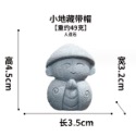 （6款水泥手雕）迷你 日式 小地藏 小沙彌 地藏 石像 和尚 禪風 佛系 京都 苔蘚 微景觀 盆景 魚缸-規格圖9
