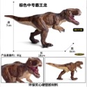 棕色霸王龍（18cm, 嘴巴不可動）