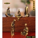 （5款極小無相佛系列） 日式 銅合金 佛陀 和尚 達摩 沙盤 假山 盆景 造景 禪風 中國風 枯山水 水陸缸 魚缸造景-規格圖9