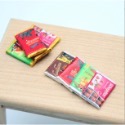 （4件套可拆）迷你仿真 巧克力 巧克力磚 糖果 零食 甜食 黑巧克力 娃娃屋 袖珍 微縮 食玩 微景觀 模型-規格圖8