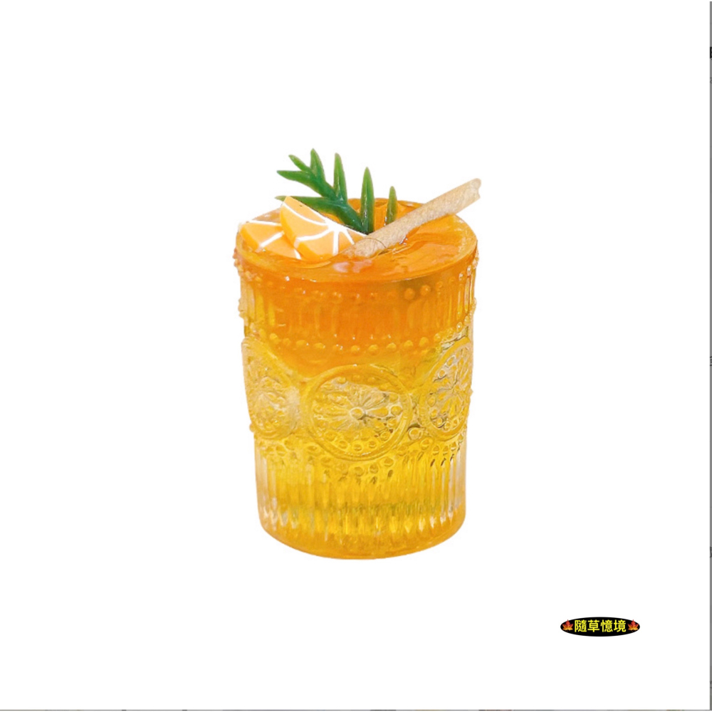 （1入/3入）迷你仿真 蜜香 水果茶 橙C 橙香 肉桂 茶飲 飲料 飲品 I338 娃娃屋 袖珍 微縮 食玩 微景觀模型-細節圖4