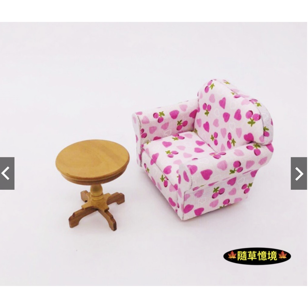 （5色木質）圓桌 圓形 茶几 桌子 小圓桌 邊桌 傢俱 拍攝道具 娃娃屋 微縮模型 食玩模型 微縮場景-細節圖6