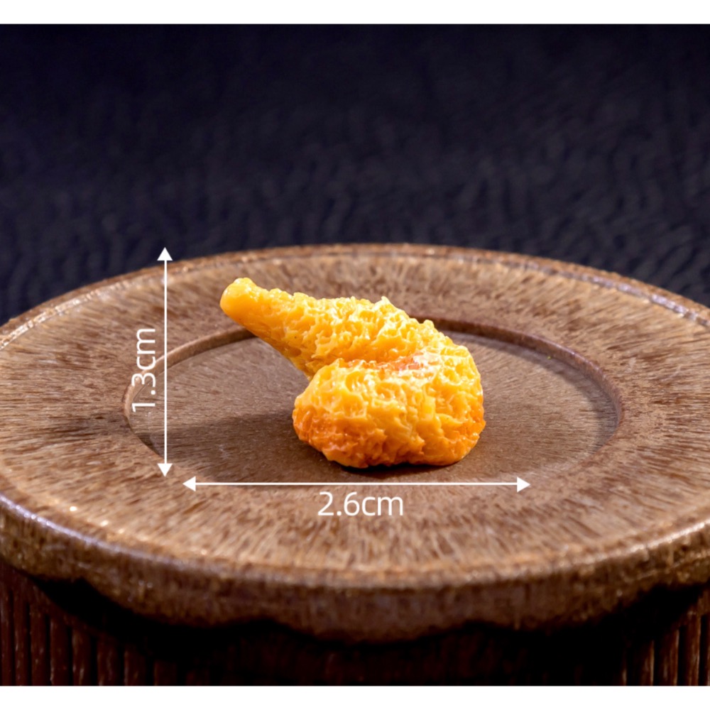 （10款）迷你仿真 炸雞 雞腿 雞塊 速食 炸雞塊 炸雞腿 全家餐 飲料 娃娃屋 袖珍 微縮 食玩 微景觀 模型-規格圖11