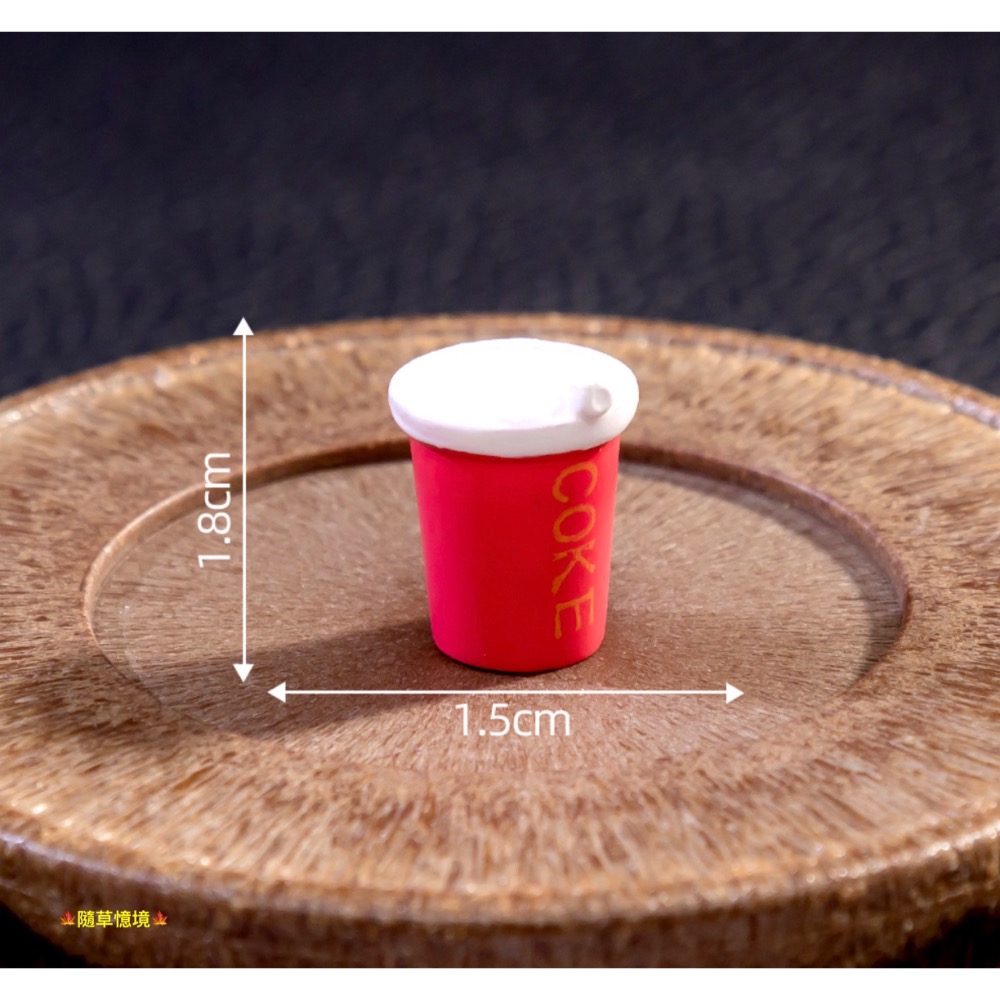 （10款）迷你仿真 炸雞 雞腿 雞塊 速食 炸雞塊 炸雞腿 全家餐 飲料 娃娃屋 袖珍 微縮 食玩 微景觀 模型-規格圖11