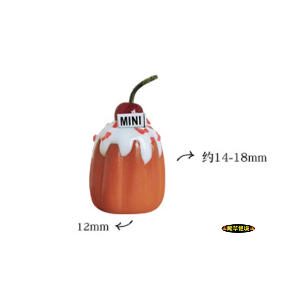 迷你仿真 可露麗 甜點 下午茶 點心 糕點 麵包 水果 蛋糕 I149 娃娃屋 袖珍 微縮 食玩 微景觀 模型-細節圖9