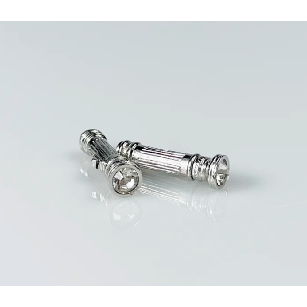 （超小可拆）迷你仿真 手電筒 復古 合金 兵人 照明 家電 避難工具 娃娃屋 袖珍 微縮 食玩 微景觀 模型-細節圖3