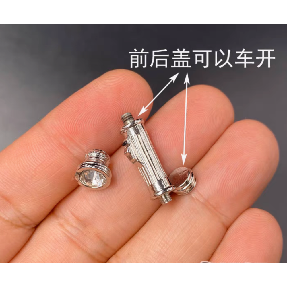 （超小可拆）迷你仿真 手電筒 復古 合金 兵人 照明 家電 避難工具 娃娃屋 袖珍 微縮 食玩 微景觀 模型-細節圖4