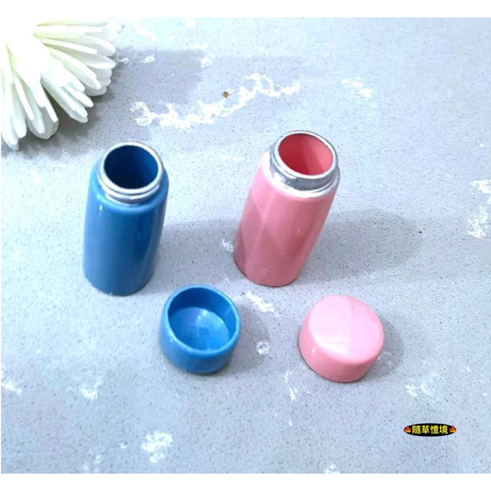 迷你仿真 保溫杯 保溫水杯 水杯 水壺 保溫瓶 隨身杯 保冰杯 娃娃屋 袖珍 微縮 食玩 微景觀 模型-細節圖4