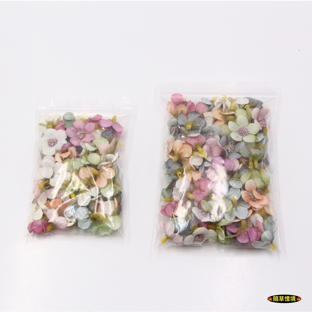 （多色）2cm 迷你 人造花 絹花 多色 雛菊 假花 花朵 花頭 花環 花瓣 DIY 家居 婚禮 園藝 裝飾-細節圖7