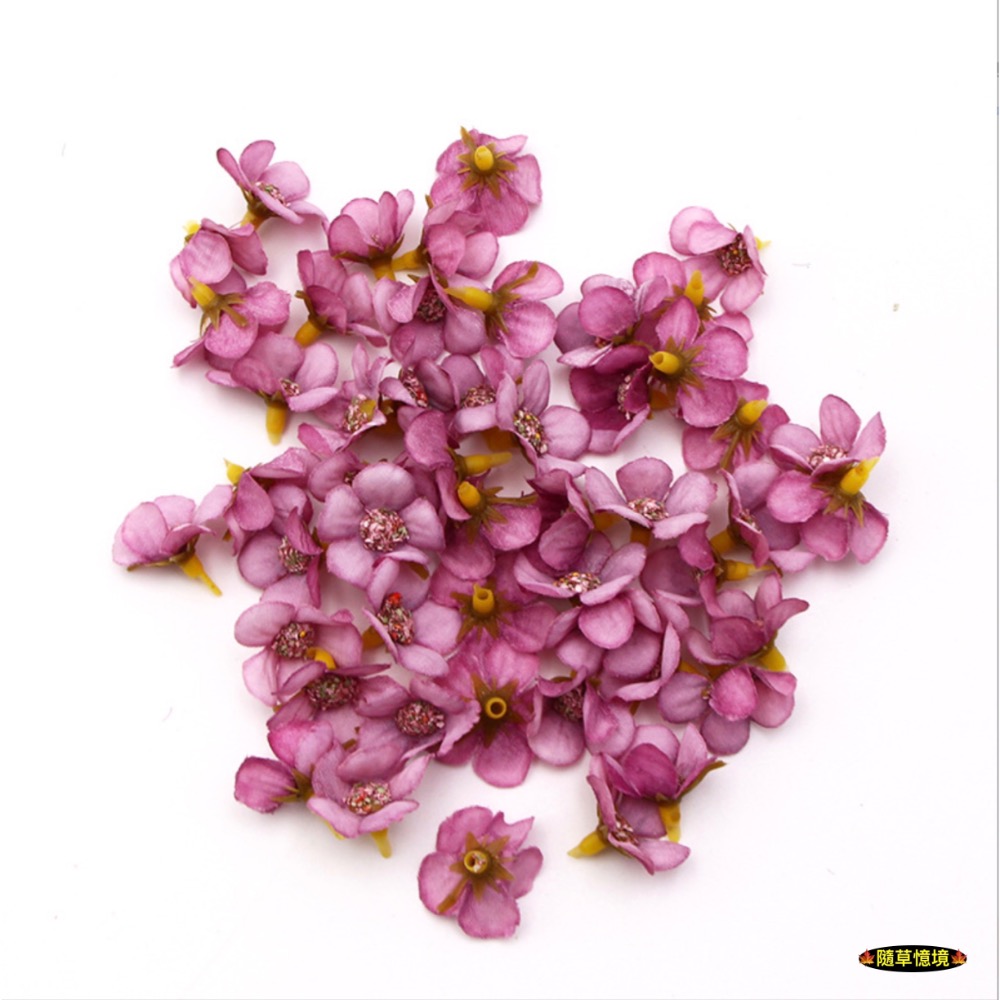 （多色）2cm 迷你 人造花 絹花 多色 雛菊 假花 花朵 花頭 花環 花瓣 DIY 家居 婚禮 園藝 裝飾-規格圖11