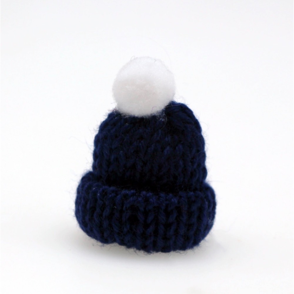 （16色）迷你仿真 毛帽 針織帽 編織 毛線 手指帽 指帽 帽子 指套 娃娃屋 袖珍 微縮 食玩 微景觀 模型-規格圖11