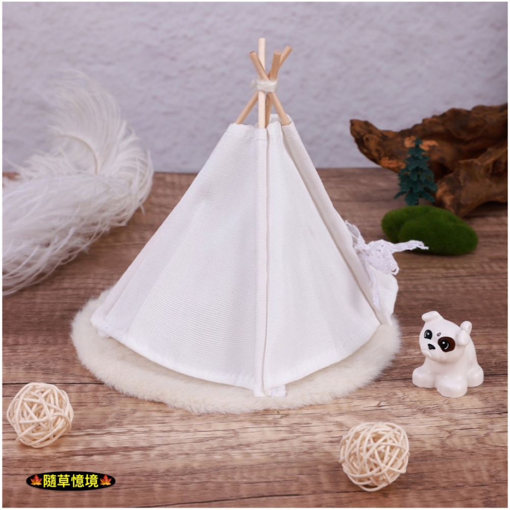 迷你仿真 露營 帳篷 蒙古包 地毯 抱枕 户外 場景 星空 ob11 娃娃屋 袖珍 食玩 微縮 微景觀 模型-細節圖5
