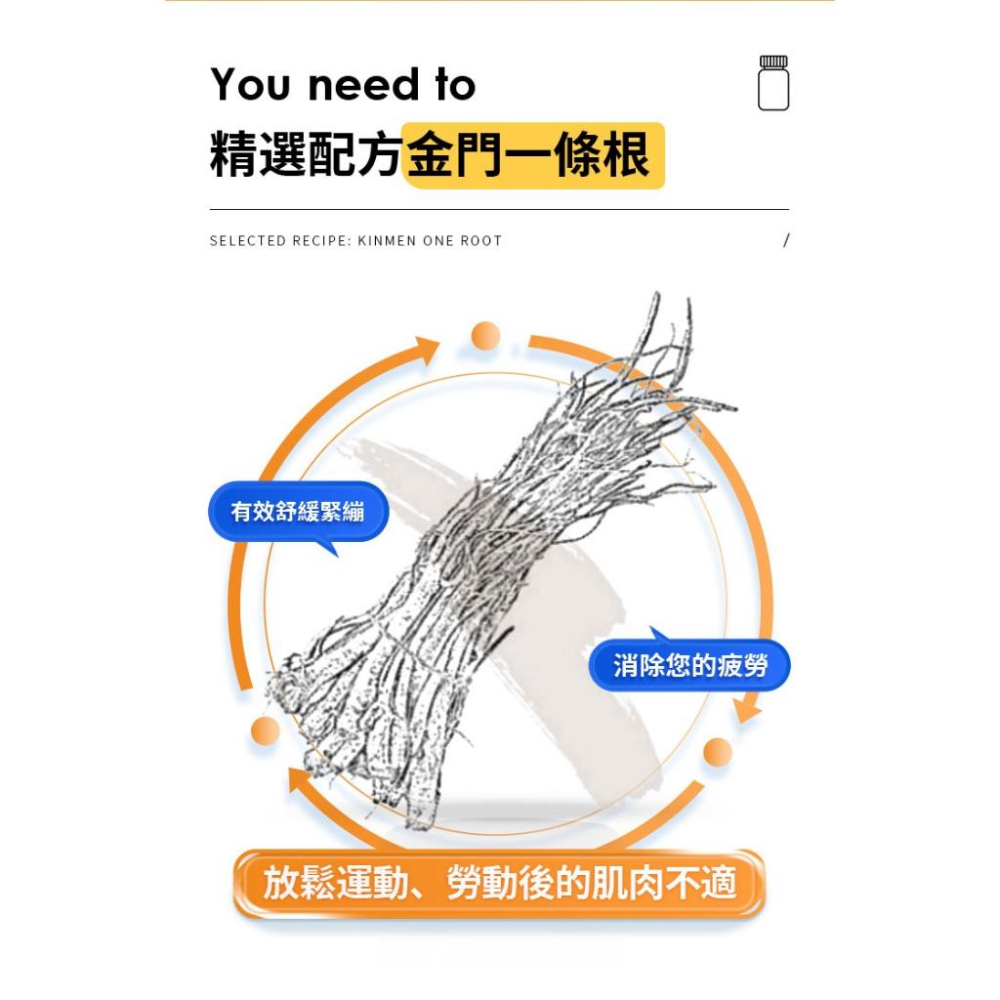 平安兄弟 金牌石墨烯一條根精油貼布 8片/包-細節圖8