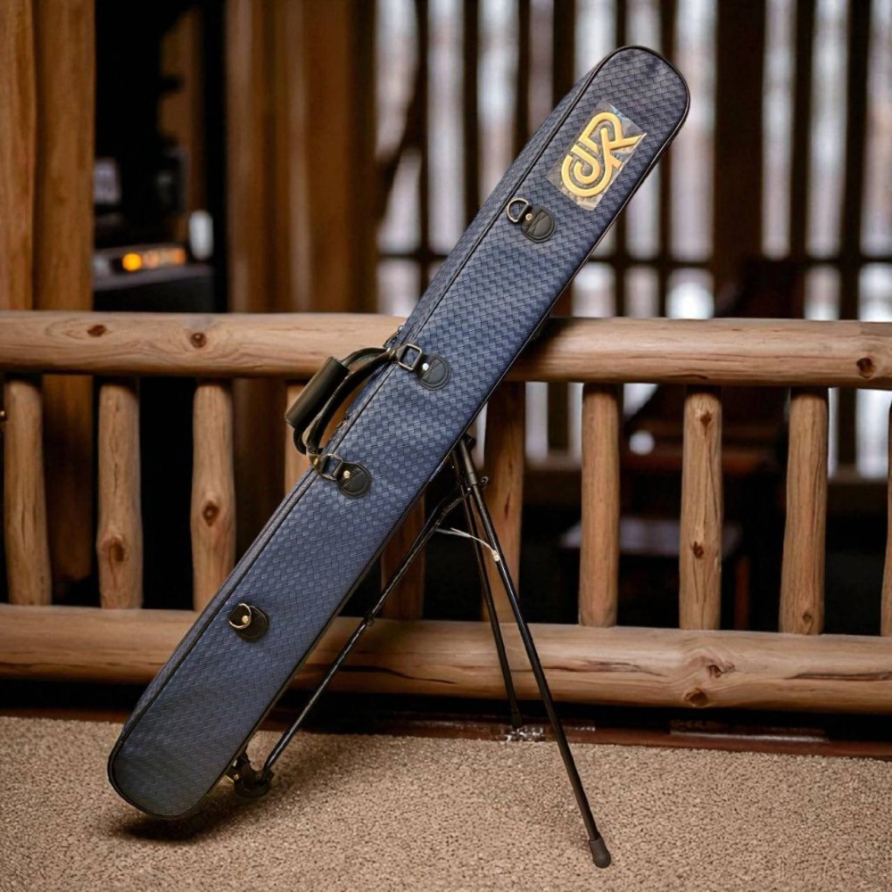 CDKR精品釣具包-池釣竿袋-竿包-有內袋-三層帶支架-細節圖2