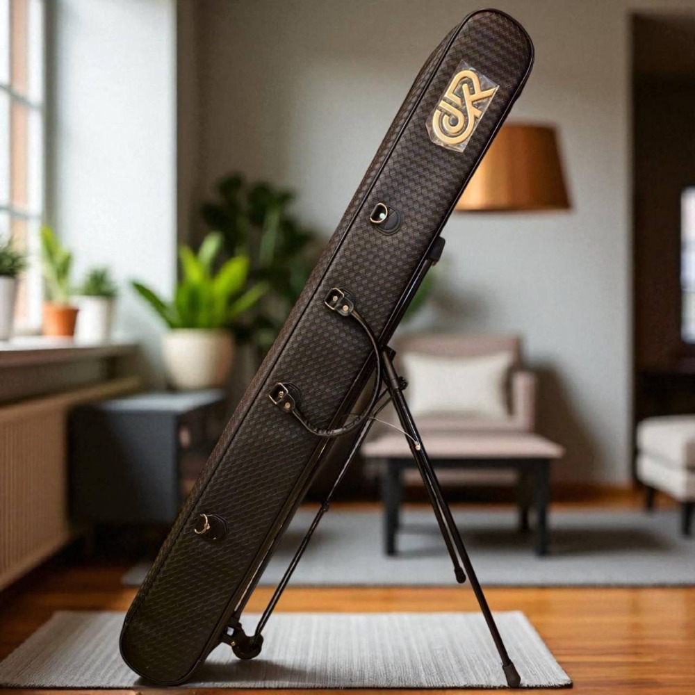 CDKR精品釣具包-池釣竿袋-竿包-有內袋-三層帶支架-規格圖2