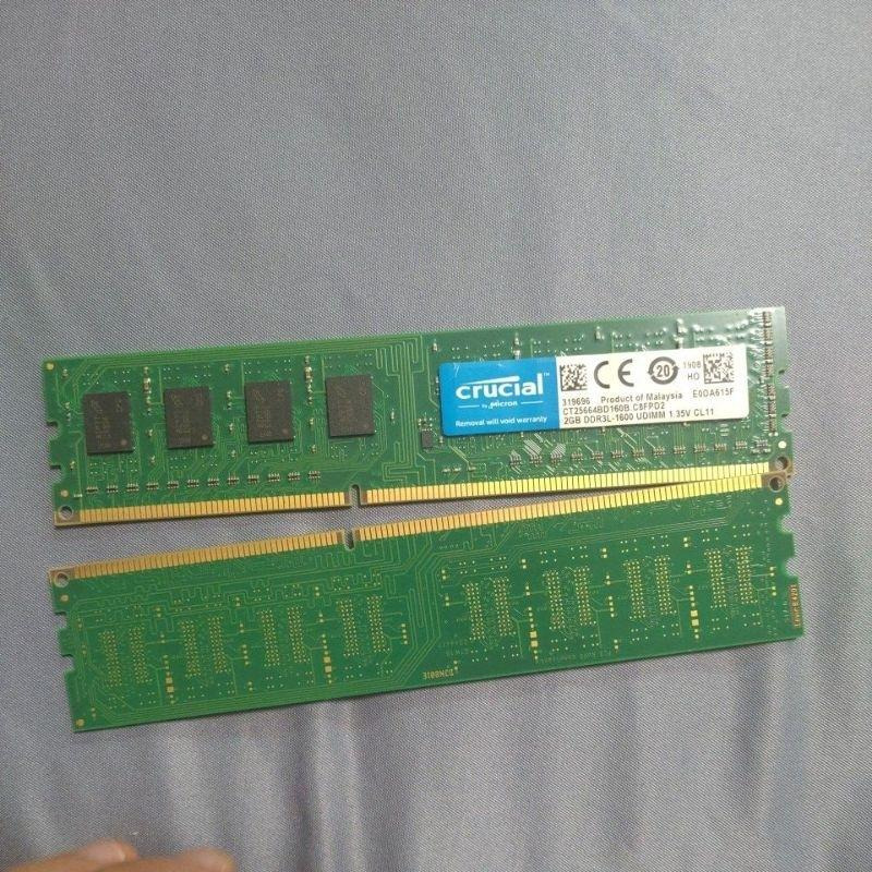 記憶體 美光 Asint 2gb ddr3 DDR-1333 crucial RAM 2GB 4GB DDR3 2G-細節圖3