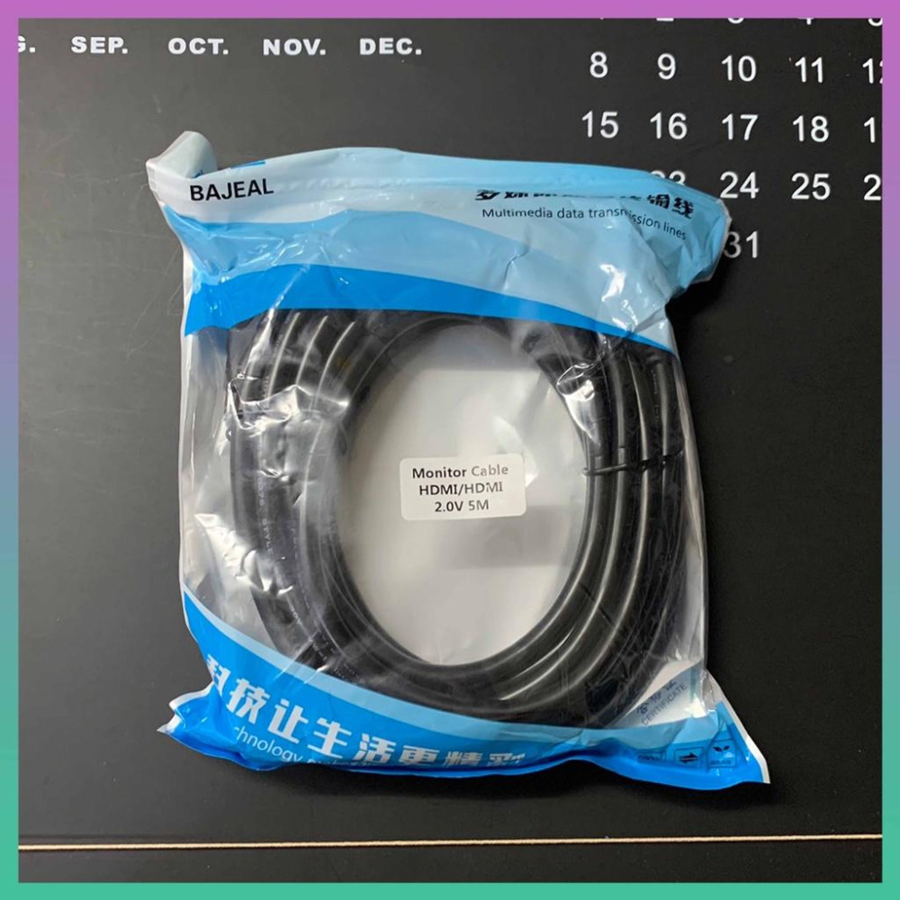 HDMI 4K 畫質 1.5M/3M/5M 公頭對公頭 HD 影音同步 鍍金接頭 傳輸線 HDMI傳輸線 1.4版傳輸線-細節圖7