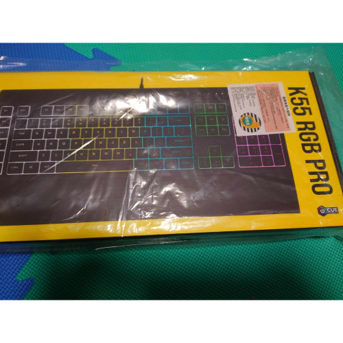 海盜船 CORSAIR K55 RGB PRO 薄膜式 電競鍵盤