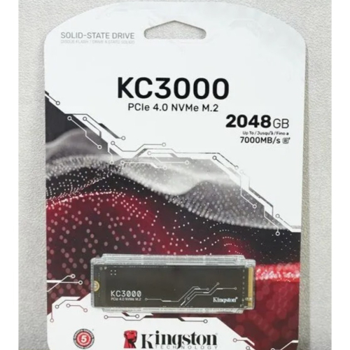 Kingston金士頓 KC3000 2TB M.2 PCIe Gen4x4 SSD固態硬碟