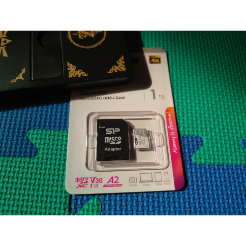 MicroSD 1TB U3 A2 V30 記憶卡 含轉卡 Micro SDXC 4K SP 廣穎
