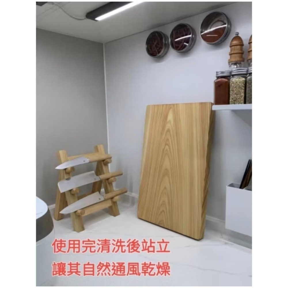☆後山爸檜木原木手作坊☆日本一級檜木砧板(特大)，檸檬香氣，表面已細磨，保護刀具廚房最佳夥伴-細節圖9