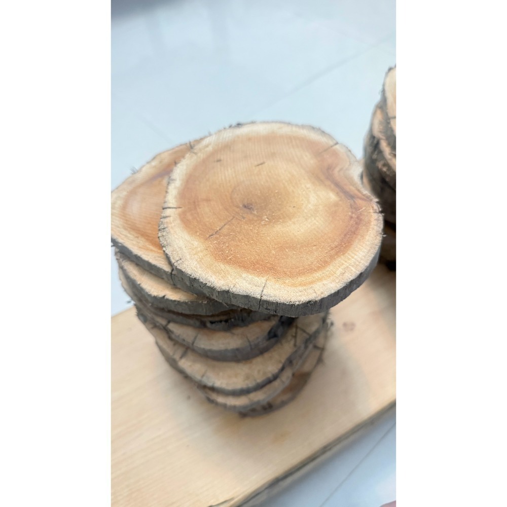 ☆後山爸檜木原木手作坊☆杯墊DIY組-細節圖4