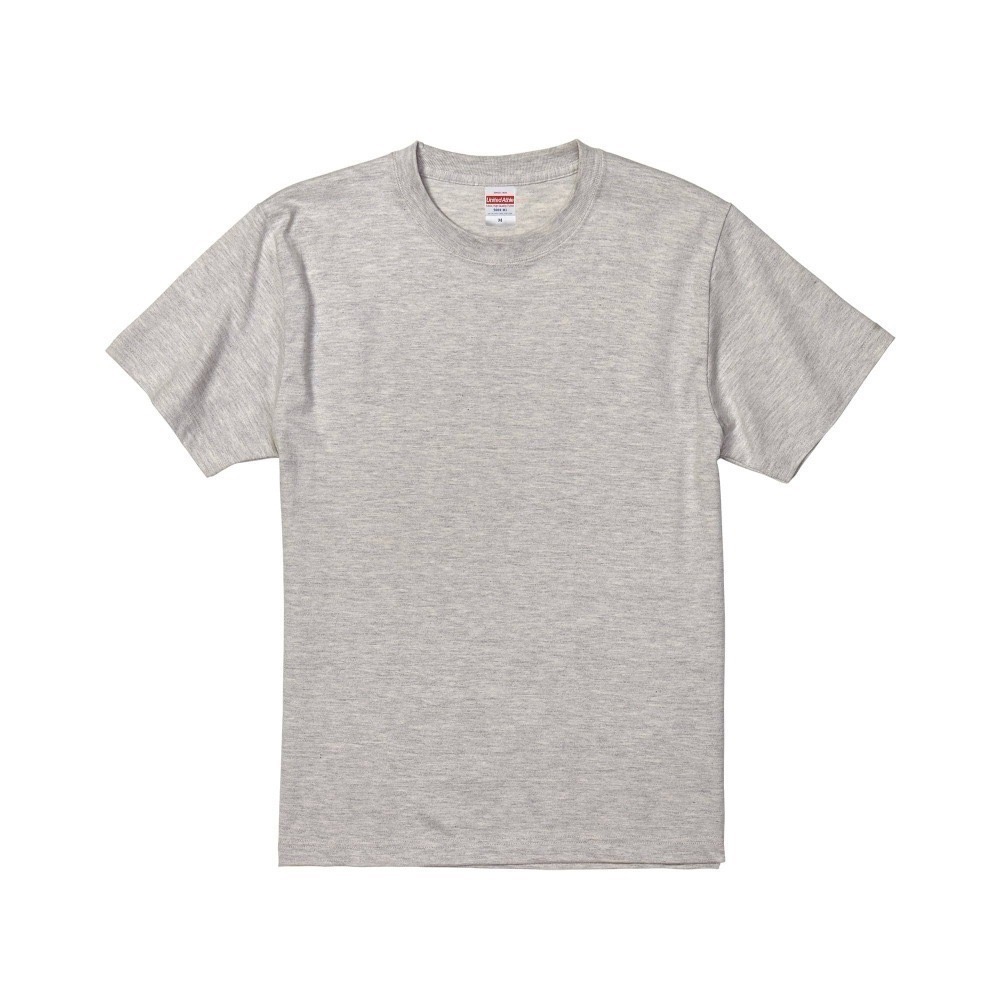 United Athle 5.6oz 重磅素T 日本UA 素Tee 大尺碼 男女 無口袋短T 35001-細節圖3