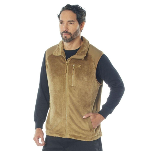 [2色] Rothco 抓絨開襟背心 保暖 ECWCS Fleece Vest 類美軍公發Level 3