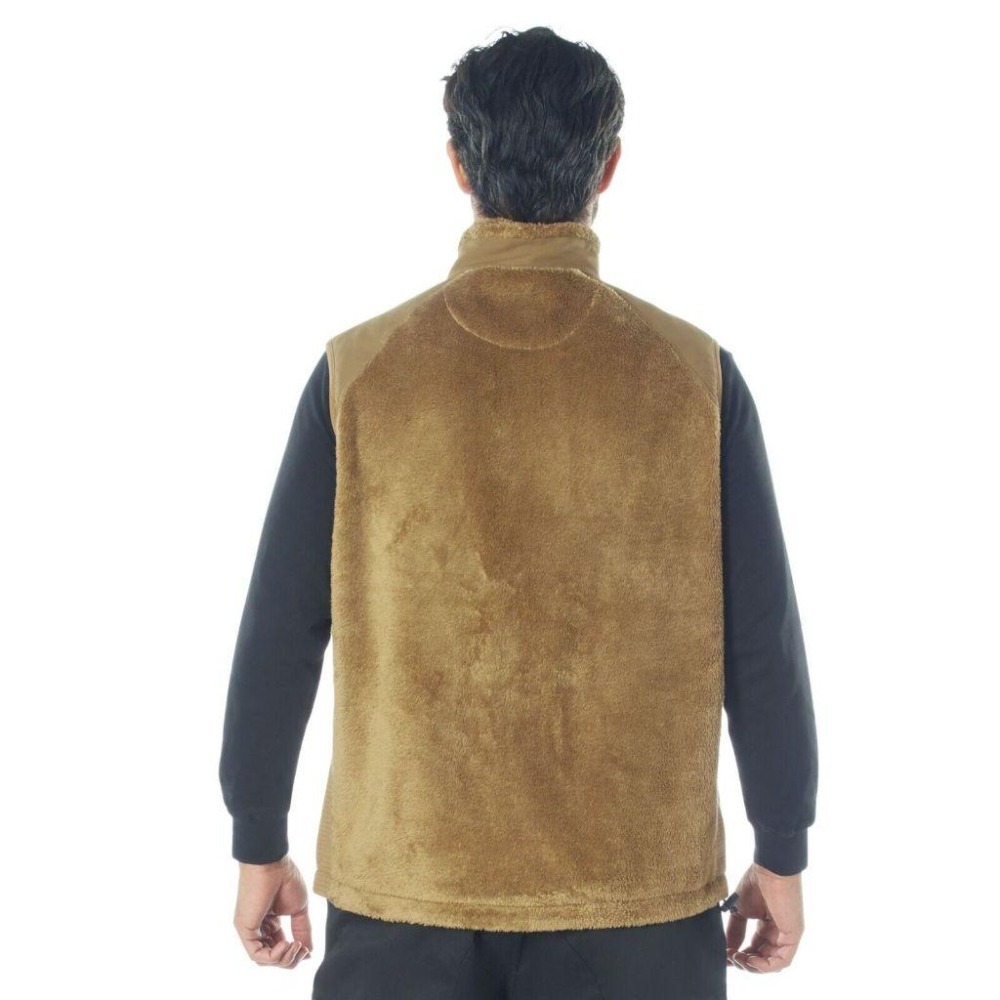 [2色] Rothco 抓絨開襟背心 保暖 ECWCS Fleece Vest 類美軍公發Level 3-細節圖3