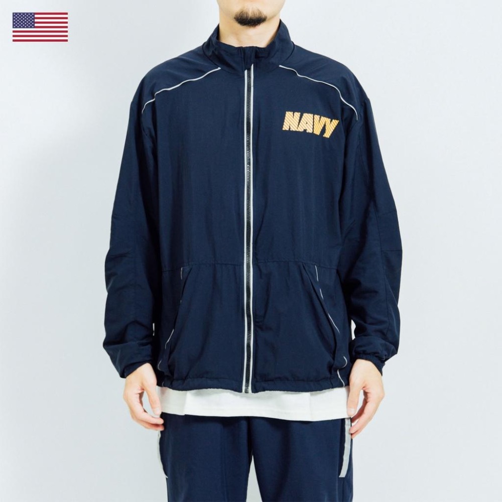 美軍公發 海軍訓練夾克 U.S.Navy Physical Training Jacket USN-細節圖2
