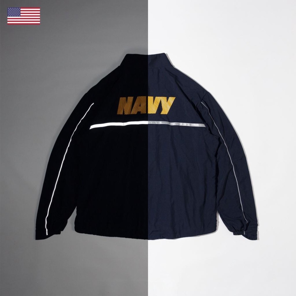 美軍公發 海軍訓練夾克 U.S.Navy Physical Training Jacket USN-細節圖6