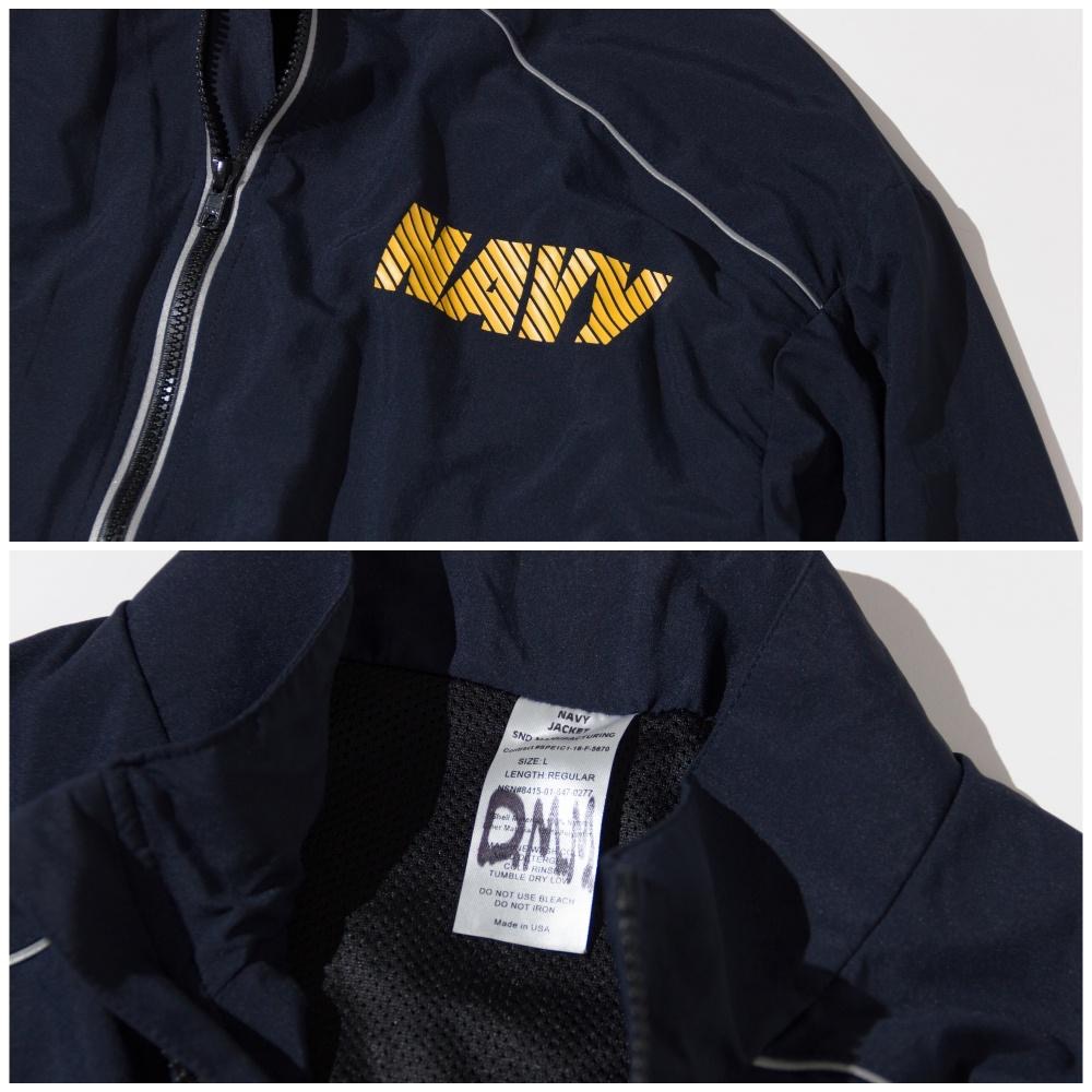 美軍公發 海軍訓練夾克 U.S.Navy Physical Training Jacket USN-細節圖7