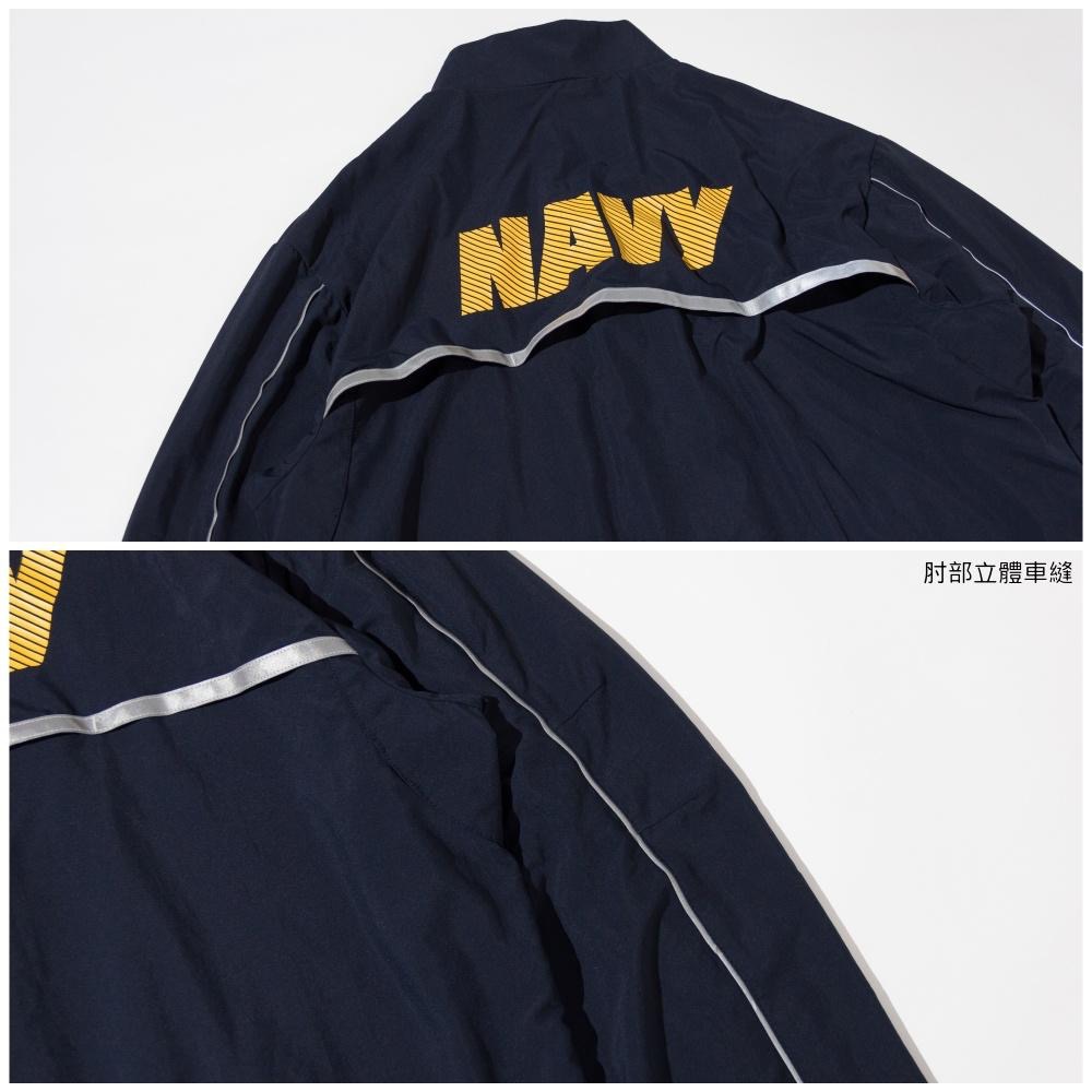 美軍公發 海軍訓練夾克 U.S.Navy Physical Training Jacket USN-細節圖8