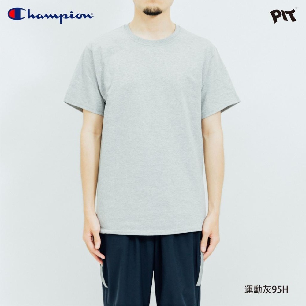 13色 Champion T425 美規重磅素T 6.1oz 短T T恤 男女 大尺碼 滾筒Tee 冠軍 425-細節圖8