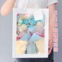 🔥生活大師🔥玫瑰香皂花束 玫瑰花滿天星向日葵 花束 透明櫥窗手提袋 提袋 情人節 畢業花束 告白 教師節 生日禮物-規格圖11