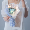 🌹生活大師🌹玫瑰香皂花束 滿天星花束 向日葵康乃馨 情人節禮物 畢業花束 告白畢業七夕生日求婚 母親節禮物 透明提袋-規格圖9