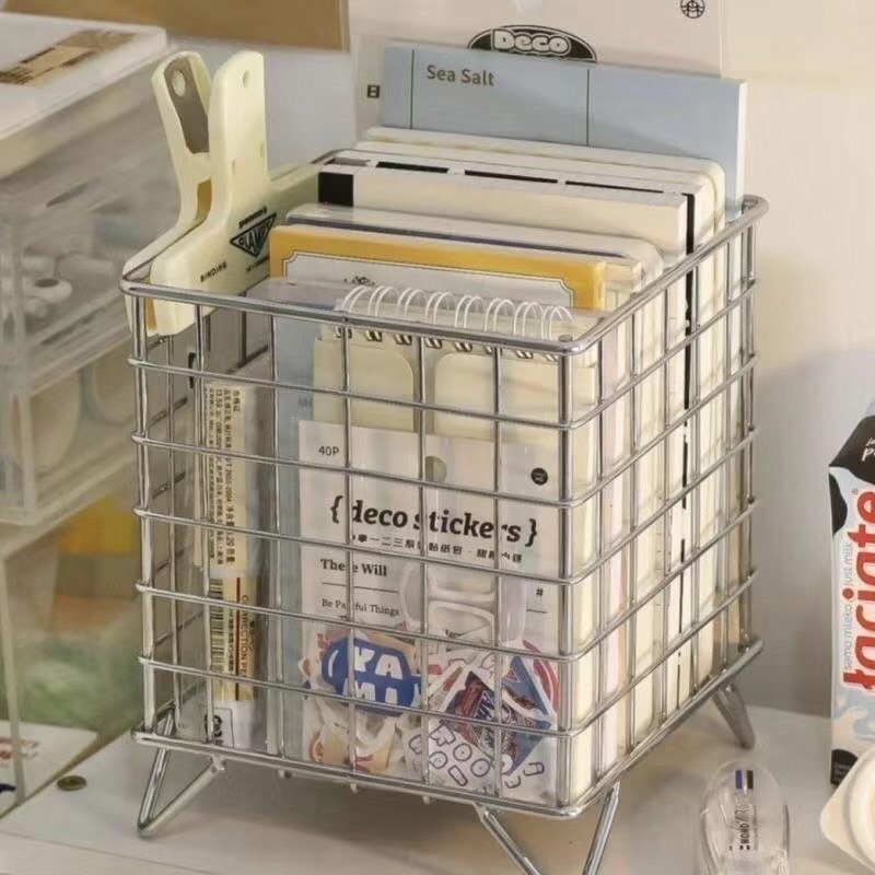 《銀色》鐵藝收納架