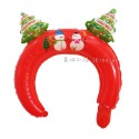 台灣現貨 聖誕造型髮箍氣球 (可開報帳收據)  聖誕禮物 聖誕掛旗 聖誕節佈置 聖誕節 聖誕節髮圈 聖誕節裝飾-規格圖5