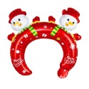 台灣現貨 聖誕造型髮箍氣球 (可開報帳收據)  聖誕禮物 聖誕掛旗 聖誕節佈置 聖誕節 聖誕節髮圈 聖誕節裝飾-規格圖5