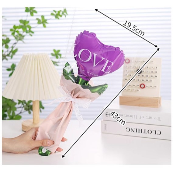 彰化氣球 現貨 愛心氣球花束 (可開報帳收據) 母親節 教師節 會場佈置 商家裝飾 母親節布置  裝飾 氣球手棒-細節圖3