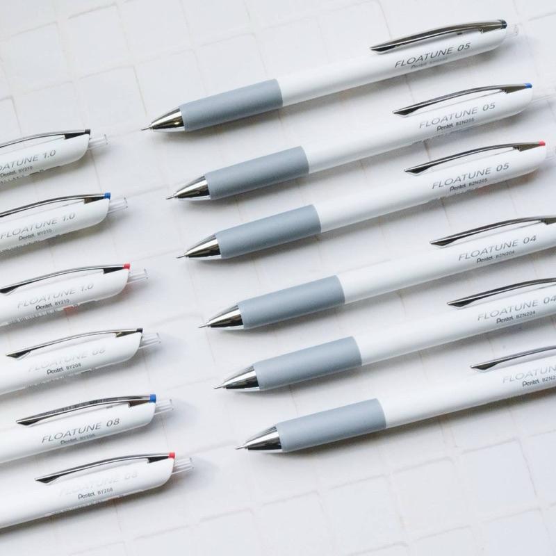 Pentel 飛龍 按壓式 滑順鋼珠筆 按動 鋼珠筆 滑順 速桿 中性筆 BZN2 ZRN4 ZRN4 YR8【文具妞】-細節圖3