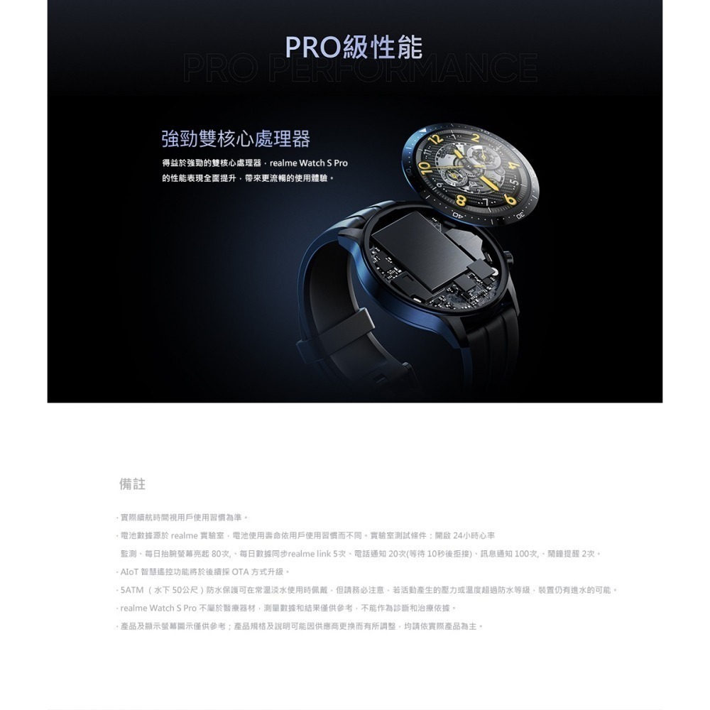 realme 手錶 Watch S Pro 智慧手錶 智能手錶-細節圖8