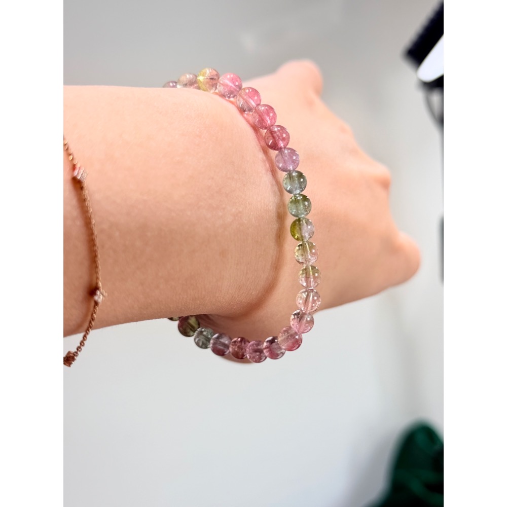 客訂✨絕美玻璃體紫藍粉西瓜碧璽-細節圖2