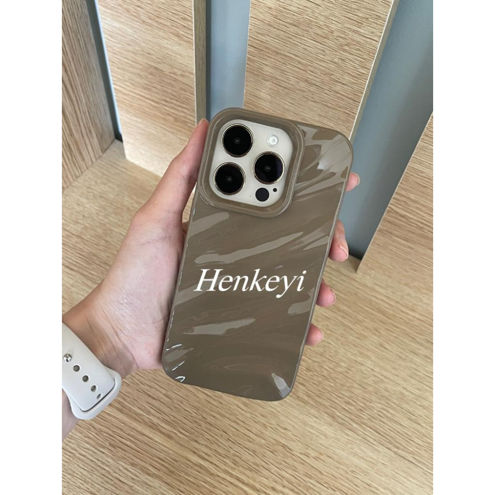 (買就送鋼化膜)水波紋高級感手機殼 防摔殼 保護殼 iphone 14 13 12 11 ProMax保護套-細節圖7