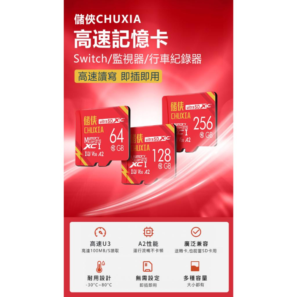 （店面現貨，下單即出貨！）Switch專用記憶卡 手機記憶卡 高速記憶卡 行車記錄儀專用記憶卡 SD卡/TF卡-細節圖5