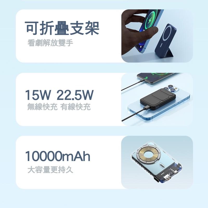 Magsafe行動電源 磁吸行動電源 無線行動電源 適用於11-14 專用快充 大容量行動電源-細節圖5