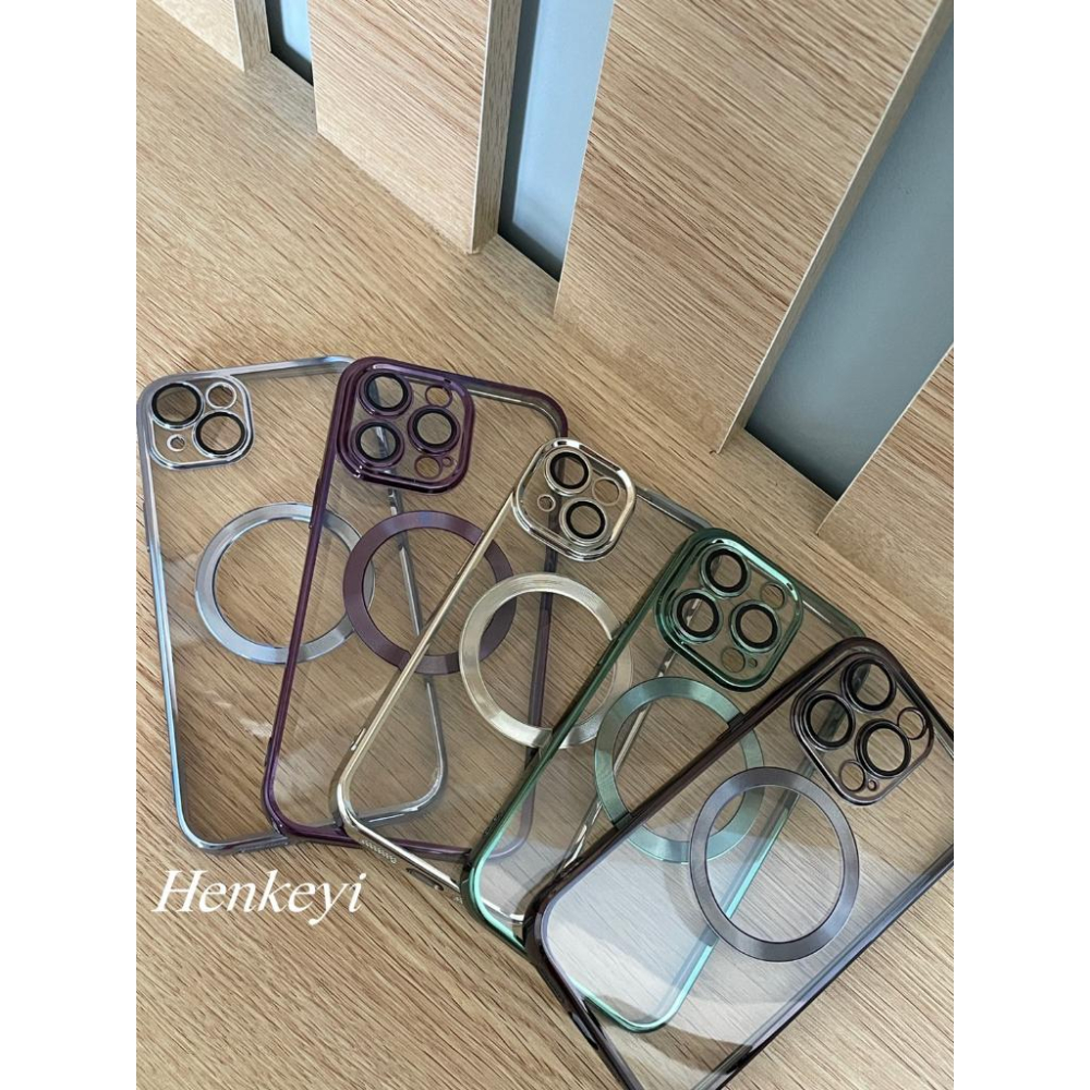 (買就送鋼化膜)MagSafe磁吸全包軟殼保護套 手機殼 防撞殼 Iphone14 13 12 11 ProMax-細節圖3