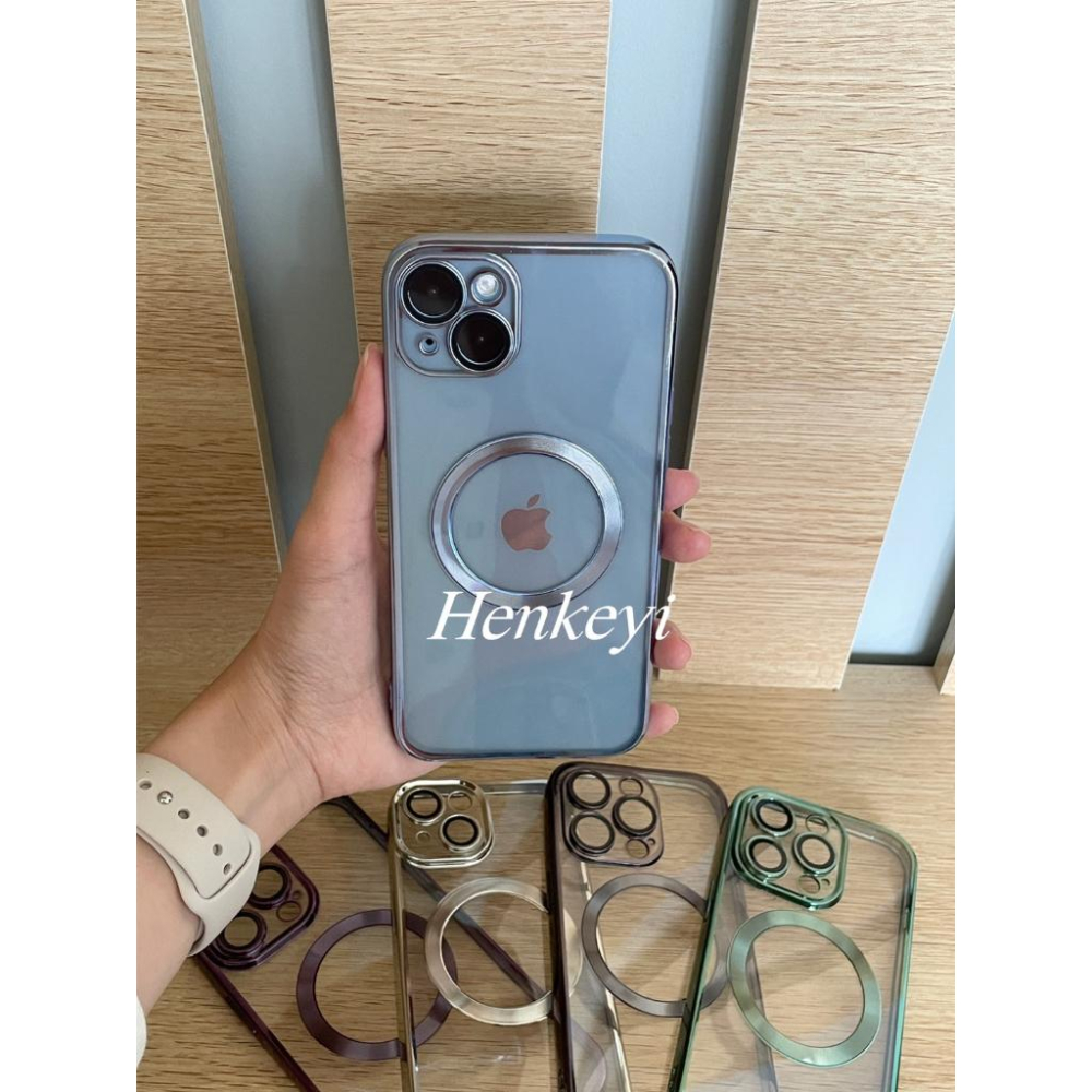 (買就送鋼化膜)MagSafe磁吸全包軟殼保護套 手機殼 防撞殼 Iphone14 13 12 11 ProMax-細節圖4